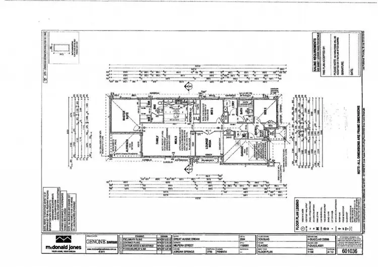 Floorplan of Homely house listing, 6 Milpera Street, Jordan Springs NSW 2747