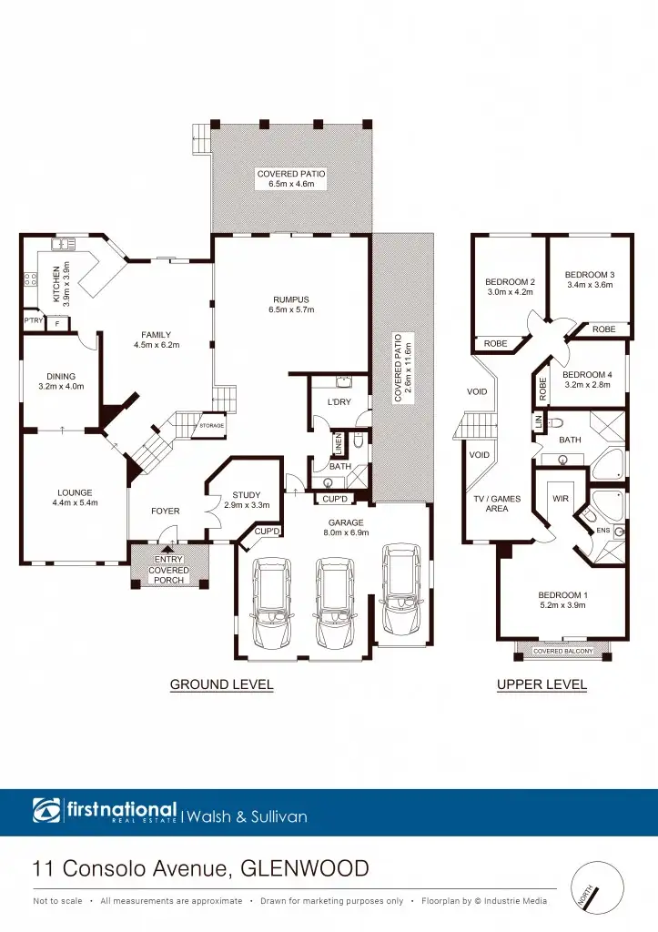 Floorplan of Homely house listing, 11 Consolo Ave, Glenwood NSW 2768