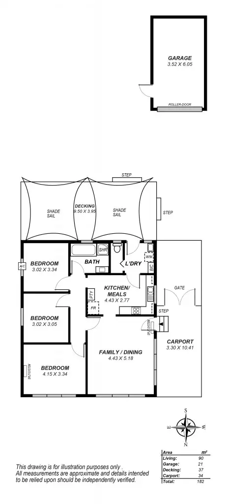 Floorplan of Homely house listing, 34 Colton Avenue, Magill SA 5072