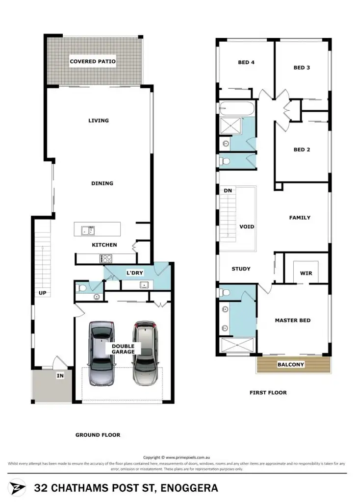 Floorplan of Homely house listing, 32 Chathams Post Street, Enoggera QLD 4051