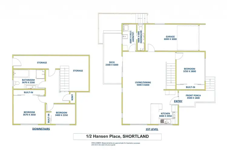 Floorplan of Homely townhouse listing, 1/2 Hansen Place, Shortland NSW 2307