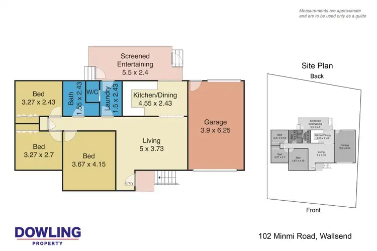 Floorplan of Homely house listing, 102 Minmi Road, Wallsend NSW 2287