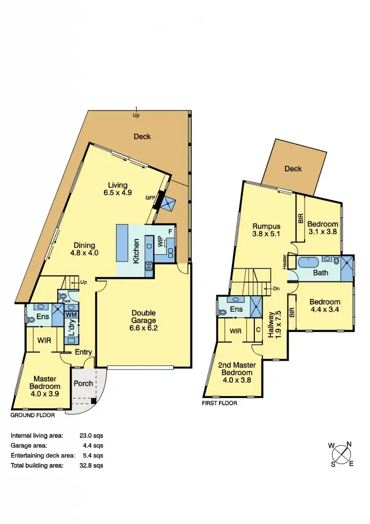 Floorplan of Homely house listing, 74 Revell Street, Blairgowrie VIC 3942