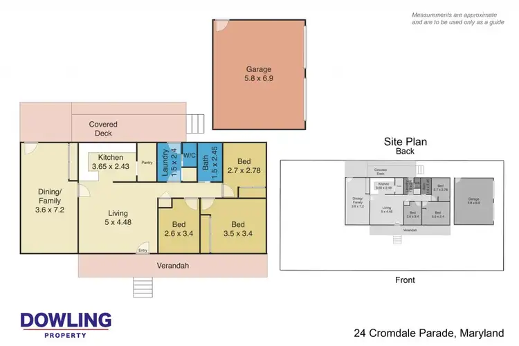 Floorplan of Homely house listing, 24 Cromdale Parade, Maryland NSW 2287