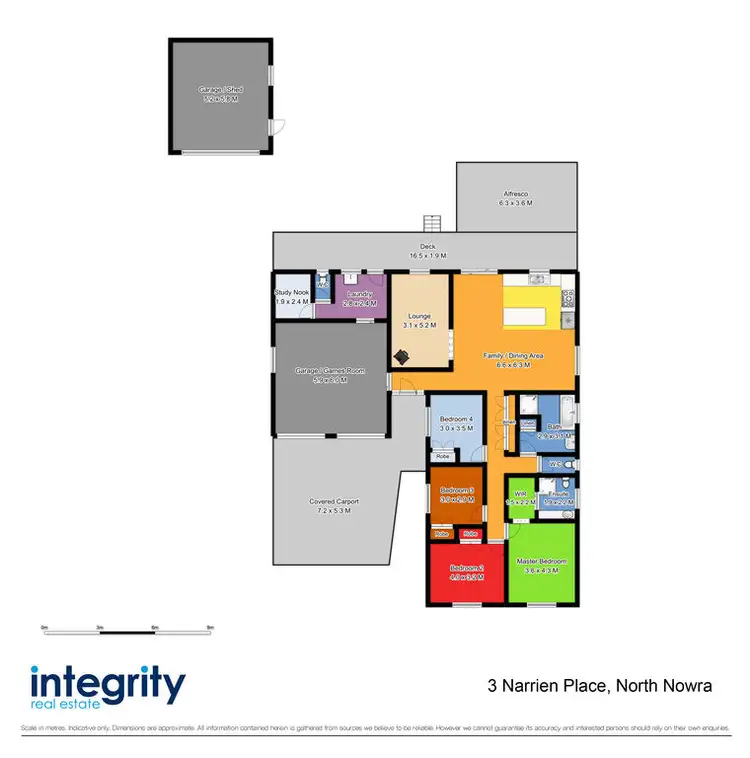 Floorplan of Homely house listing, 3 Narrien Place, North Nowra NSW 2541