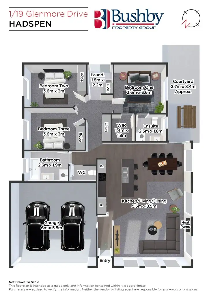 Floorplan of Homely house listing, 1/19 Glenmore Drive, Hadspen TAS 7290