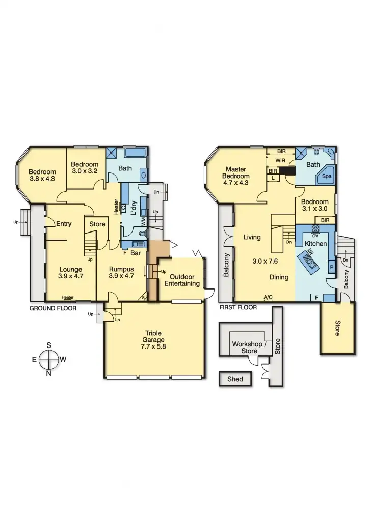 Floorplan of Homely house listing, 29 Pinewood Drive, Hastings VIC 3915