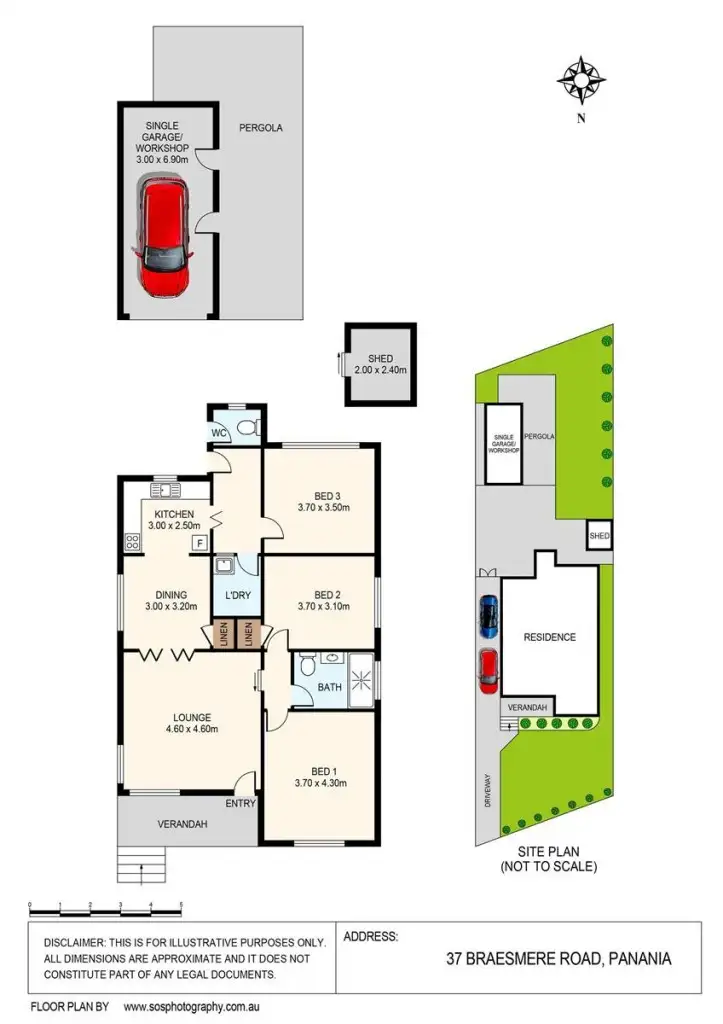 Floorplan of Homely house listing, 37 Braesmere Road, Panania NSW 2213