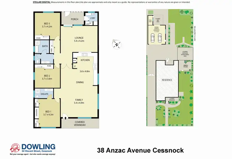 Floorplan of Homely house listing, 38 Anzac Avenue, Cessnock NSW 2325