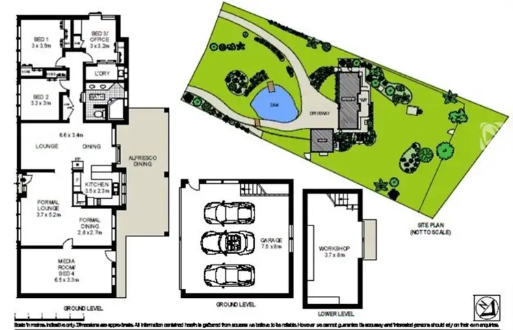 Floorplan of Homely house listing, 13 Wallaby Drive, Mudgeeraba QLD 4213