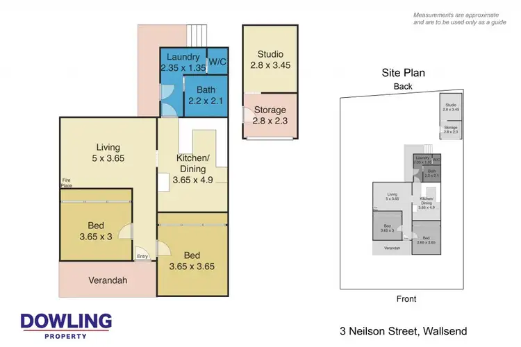 Floorplan of Homely house listing, 3 Neilson Street, Wallsend NSW 2287