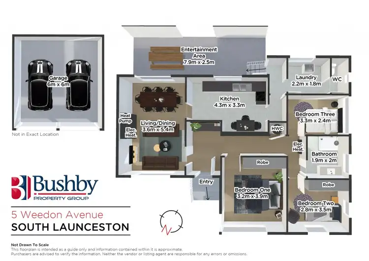 Floorplan of Homely house listing, 5 Weedon Avenue, South Launceston TAS 7249