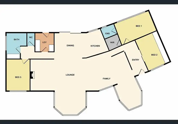 Floorplan of Homely house listing, 334 Whittlesea-Kinglake Road, Kinglake VIC 3763