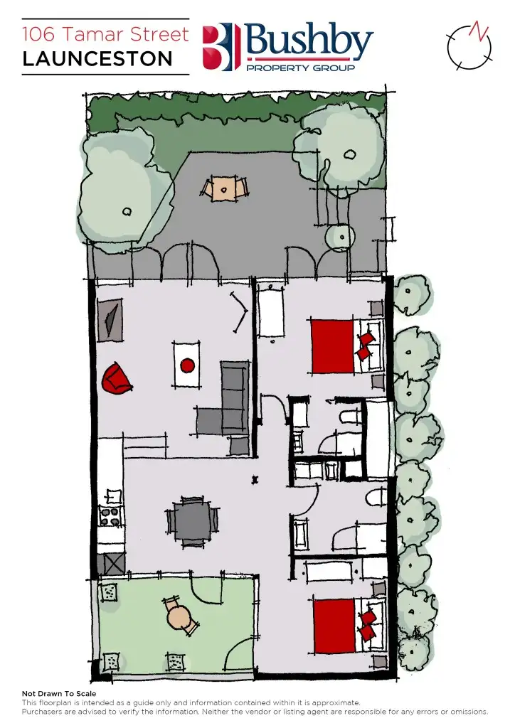 Floorplan of Homely house listing, 106 Tamar Street, Launceston TAS 7250