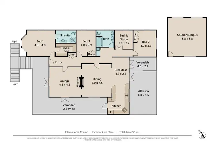 Floorplan of Homely house listing, 61 Ellena Street, Paddington QLD 4064