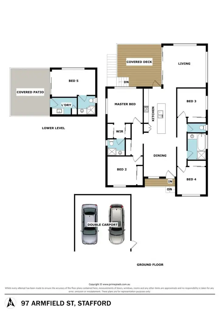 Floorplan of Homely house listing, 97 Armfield Street, Stafford QLD 4053