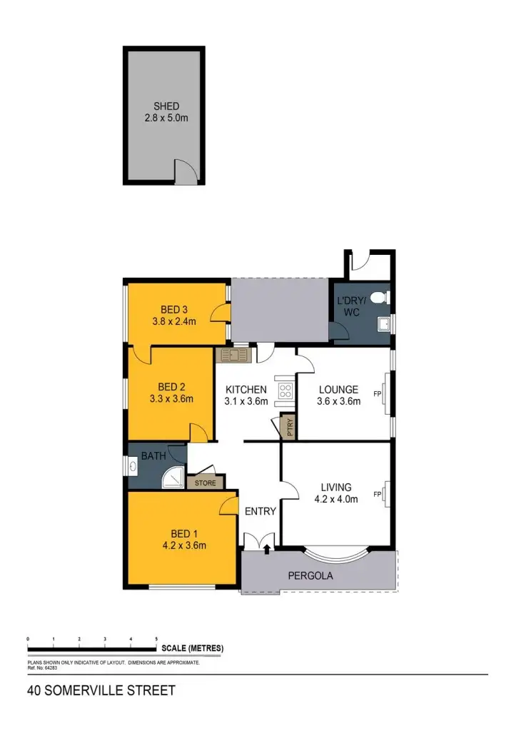 Floorplan of Homely house listing, 40 Somerville Street, Flora Hill VIC 3550