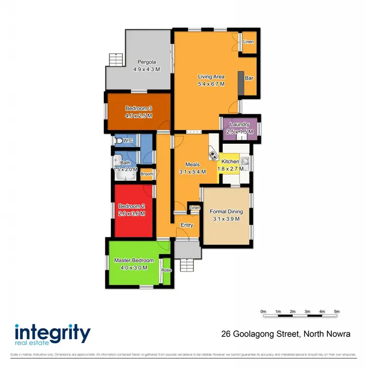 Floorplan of Homely house listing, 26 Goolagong Street, North Nowra NSW 2541