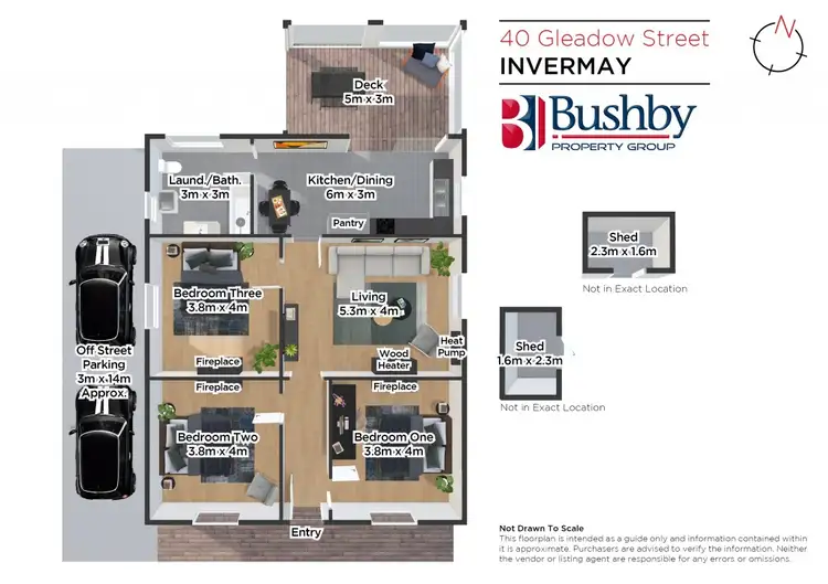 Floorplan of Homely house listing, 40 Gleadow Street, Invermay TAS 7248