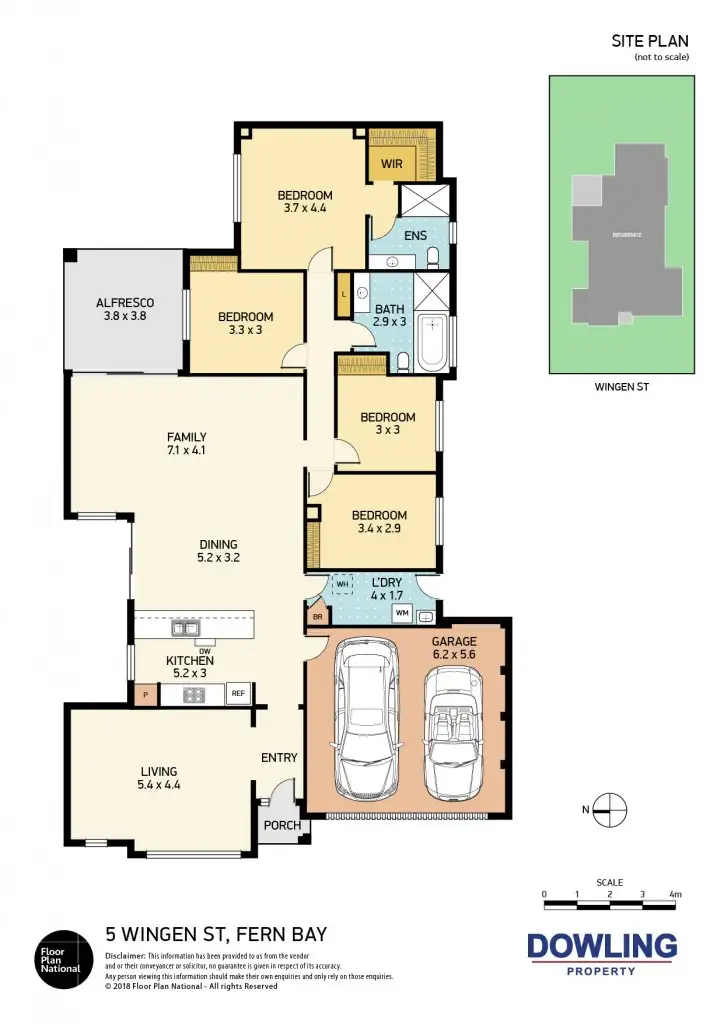 Floorplan of Homely house listing, 5 Wingen Street, Fern Bay NSW 2295