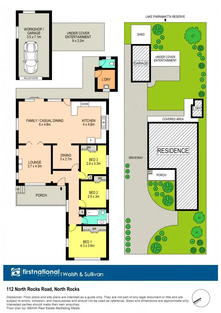 Floorplan of Homely house listing, 112 North Rocks Road, North Rocks NSW 2151
