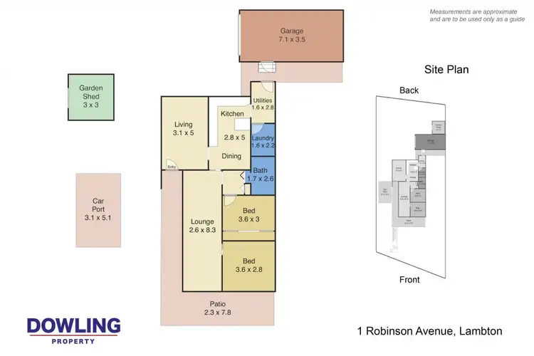 Floorplan of Homely house listing, 1 Robinson Avenue, Lambton NSW 2299