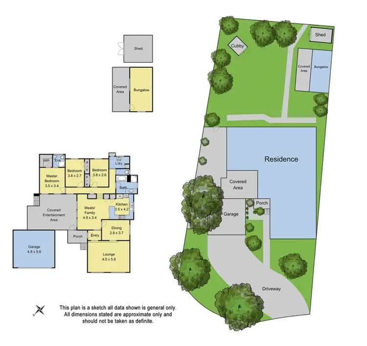 Floorplan of Homely house listing, 45 Jesmond Road, Croydon VIC 3136