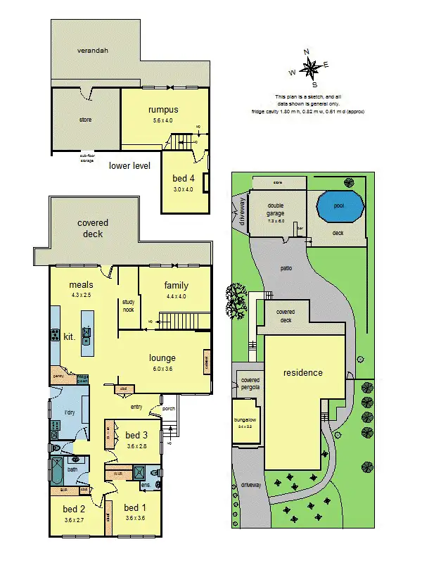 Floorplan of Homely house listing, 9 Banksia Street, Montrose VIC 3765