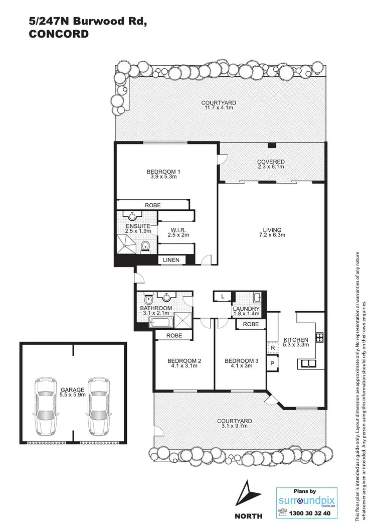 Floorplan of Homely apartment listing, Block N/247 Burwood Road, Concord NSW 2137