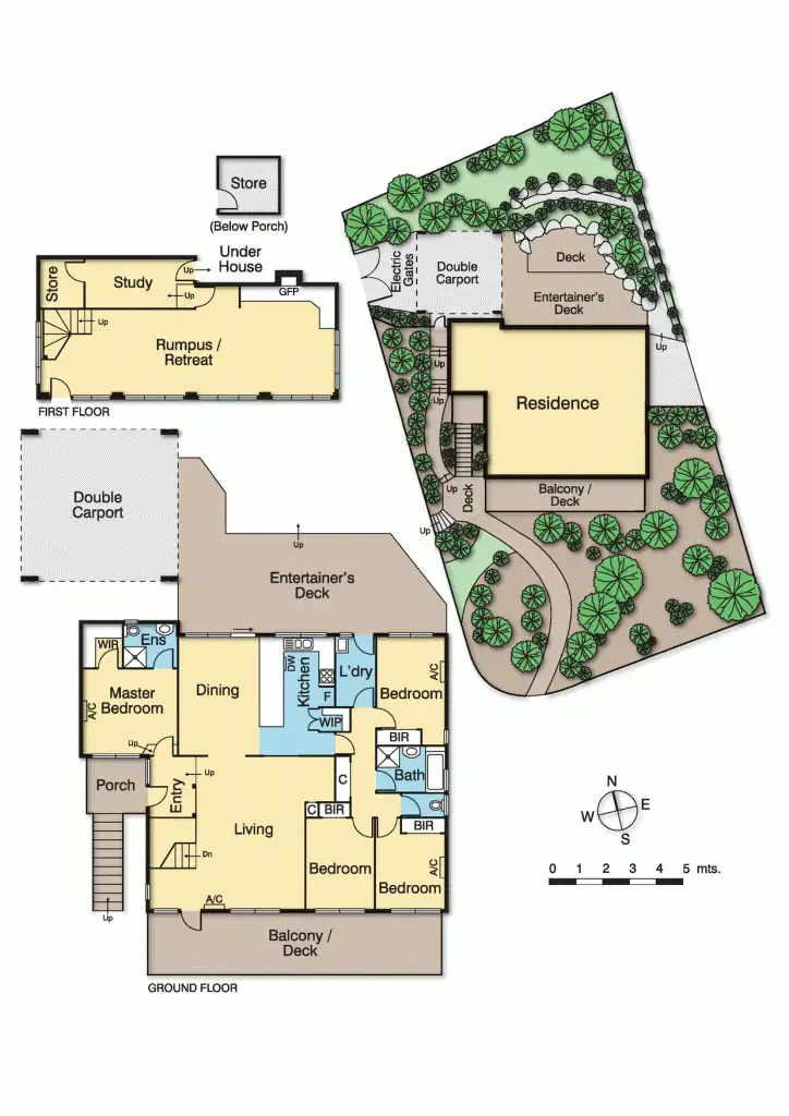 Floorplan of Homely house listing, 47 Valonia Drive, Eltham VIC 3095