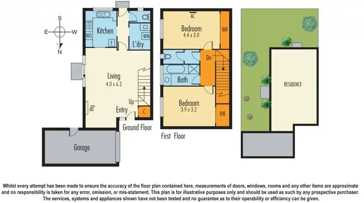 Floorplan of Homely townhouse listing, 4/9 Kelvin Grove, Springvale VIC 3171