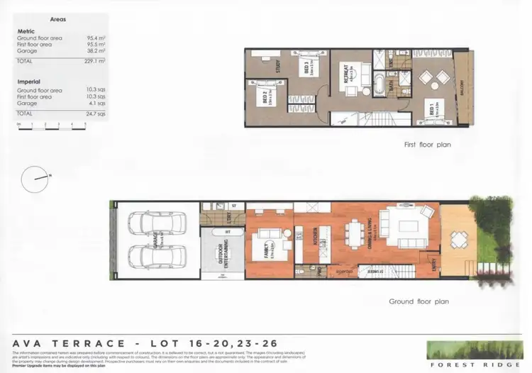 Floorplan of Homely townhouse listing, Address available on request