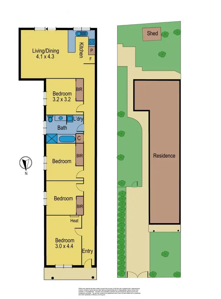 Floorplan of Homely house listing, 23 Benjamin Close, Bundoora VIC 3083