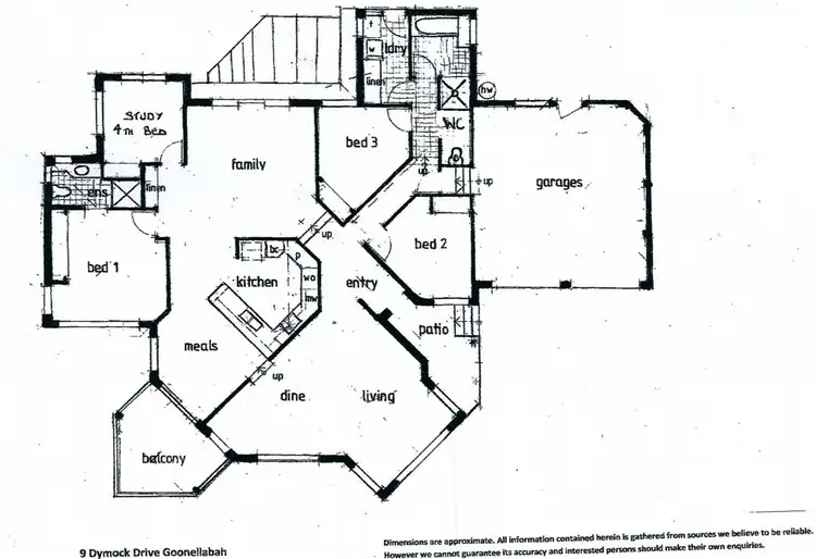 Floorplan of Homely house listing, 9 Dymock Drive, Goonellabah NSW 2480