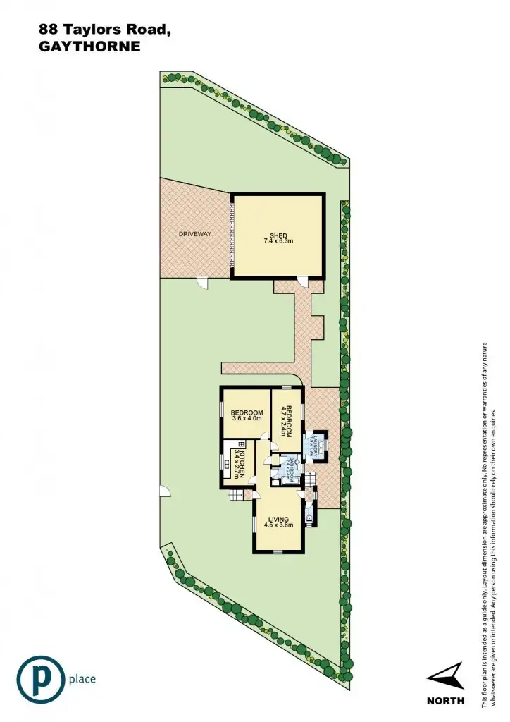 Floorplan of Homely house listing, 88 Taylors Road, Gaythorne QLD 4051