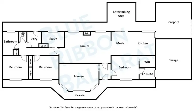 Floorplan of Homely house listing, 55 Haleys Road, Ross Creek VIC 3351