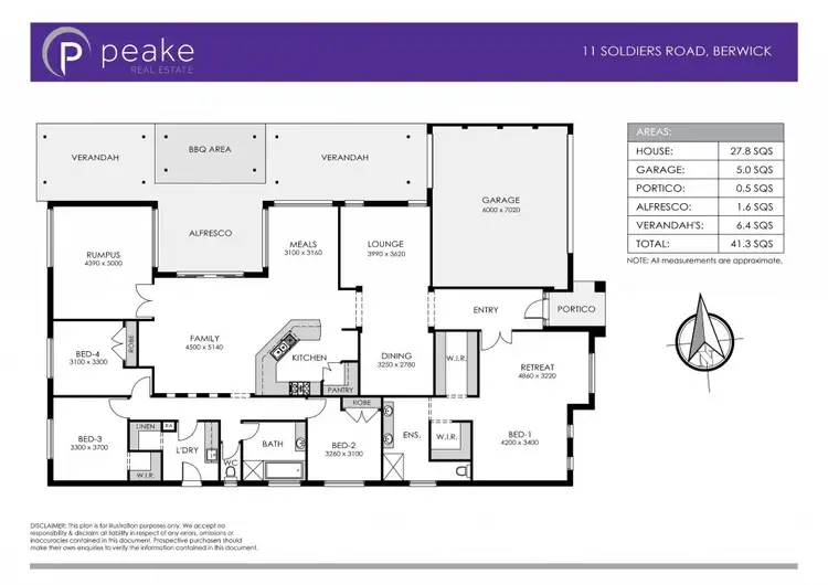 Floorplan of Homely house listing, 11 Soldiers Road, Berwick VIC 3806