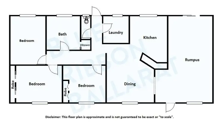 Floorplan of Homely house listing, 50 Bull In Court, Haddon VIC 3351