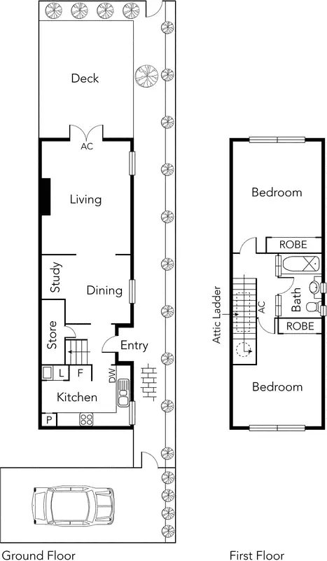 Floorplan of Homely house listing, 1/34 Alexandra Street, St Kilda East VIC 3183