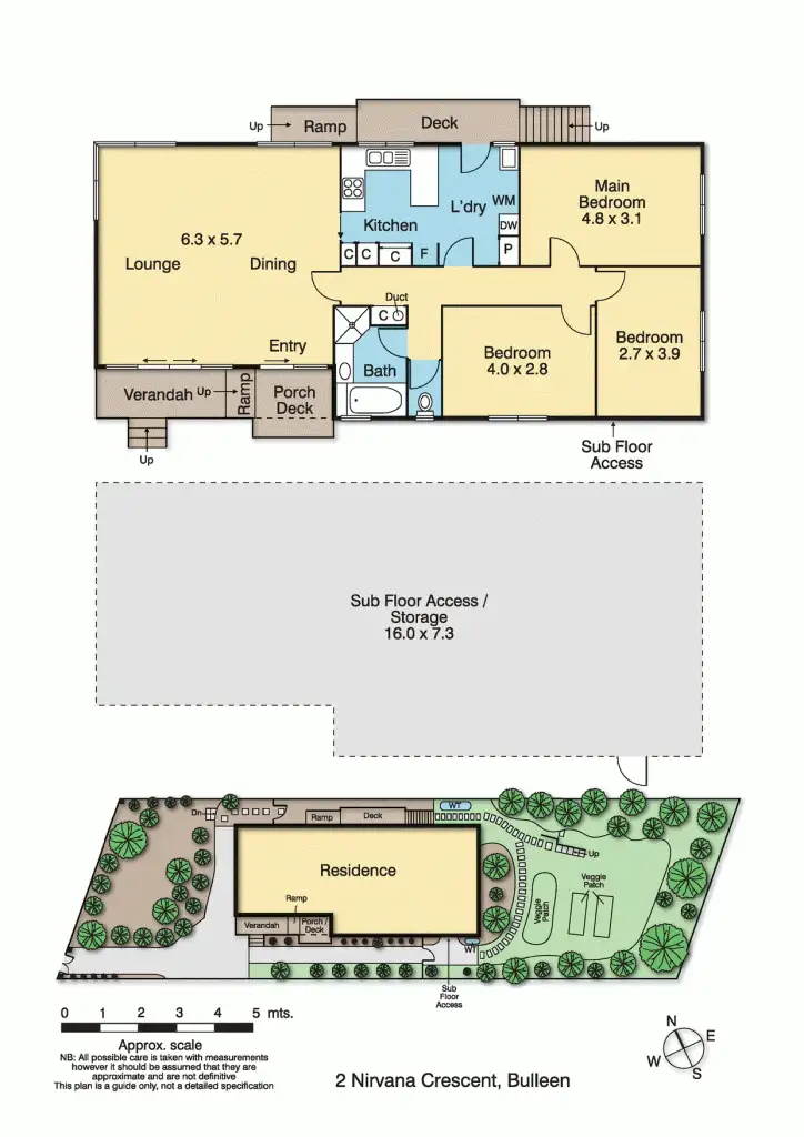 Floorplan of Homely house listing, 2 Nirvana Crescent, Bulleen VIC 3105