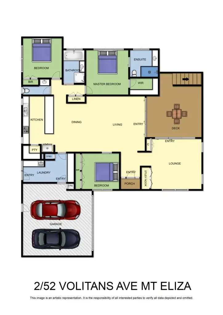Floorplan of Homely house listing, 2/52 Volitans Avenue, Mount Eliza VIC 3930
