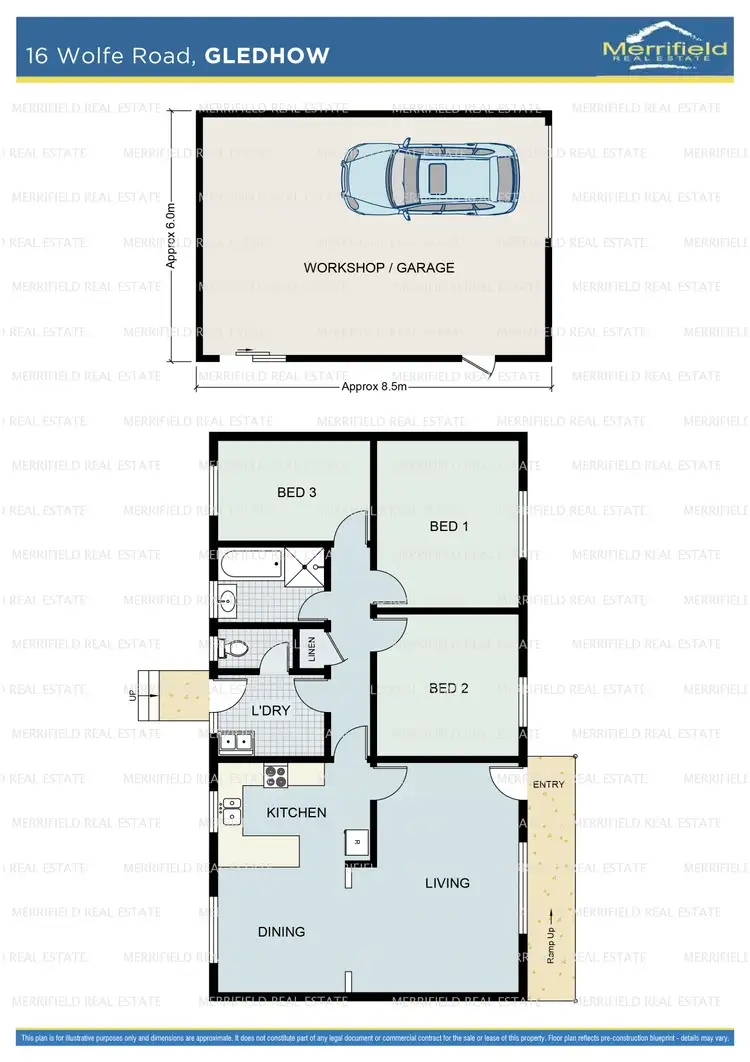 Floorplan of Homely house listing, 16 Wolfe Road, Gledhow WA 6330