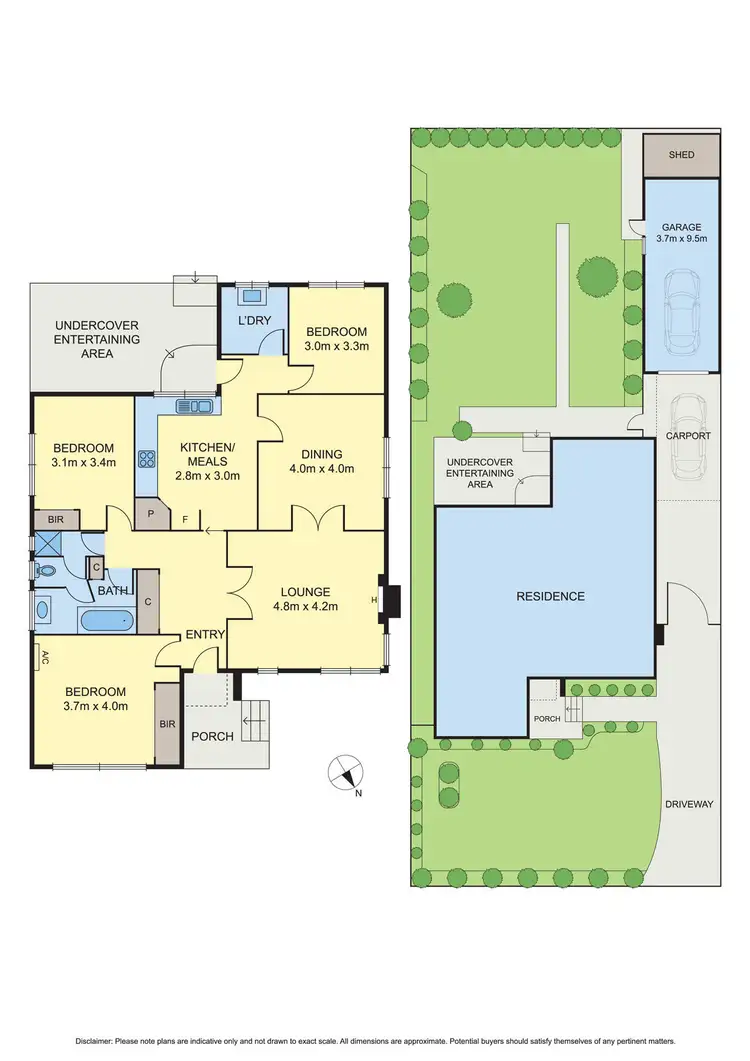 Floorplan of Homely house listing, 1084 North Road, Bentleigh East VIC 3165