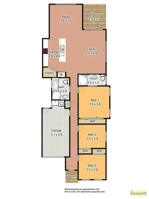 Floorplan of Homely house listing, 42 Howarth Street, Ropes Crossing NSW 2760