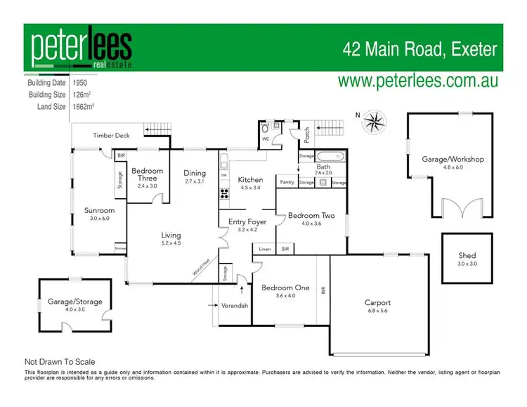 Floorplan of Homely house listing, 42 Main Road, Exeter TAS 7275