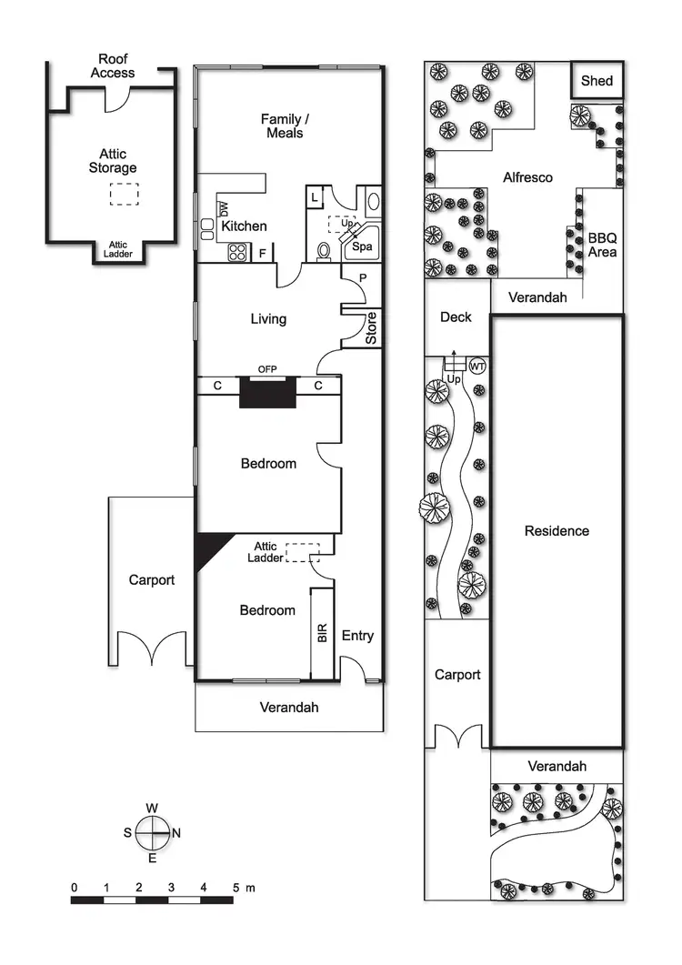 Floorplan of Homely house listing, 8 Tranmere Avenue, Carnegie VIC 3163