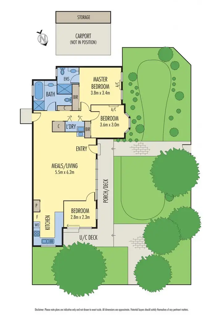 Floorplan of Homely unit listing, 1/24 Rose Street, Box Hill VIC 3128