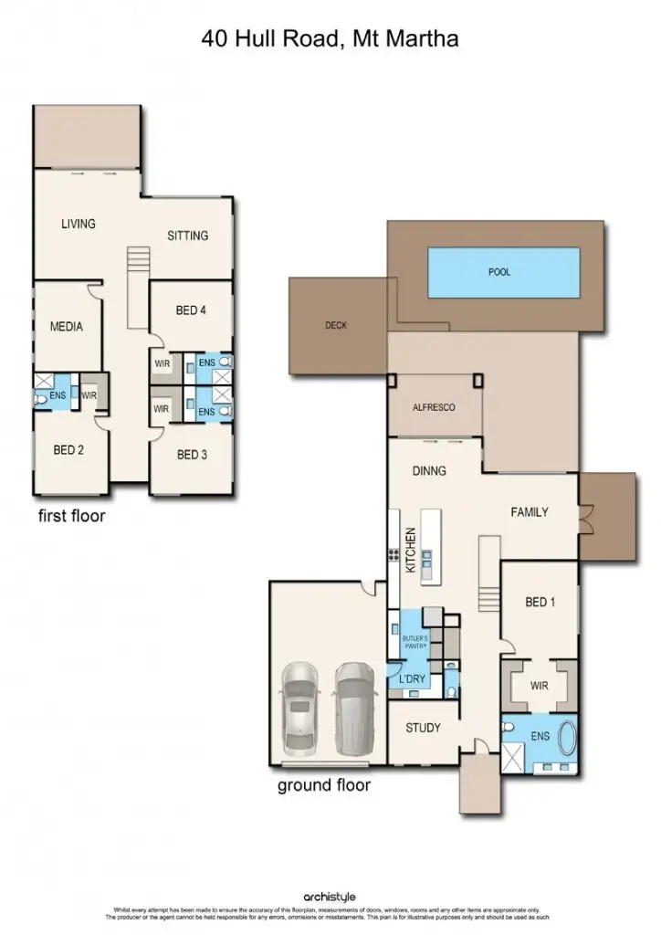 Floorplan of Homely house listing, 40 Hull Road, Mount Martha VIC 3934