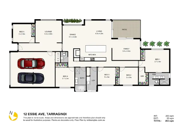 Floorplan of Homely house listing, 12 Essie Avenue, Tarragindi QLD 4121