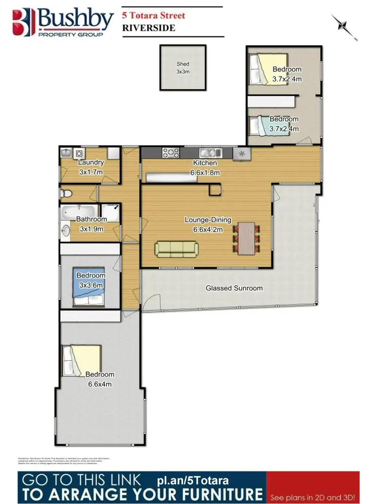 Floorplan of Homely house listing, 5 Totara Street, Riverside TAS 7250